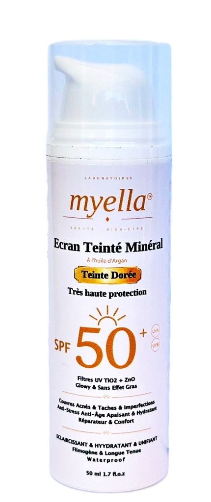 Écran teinté minéral Myella SPF 50+