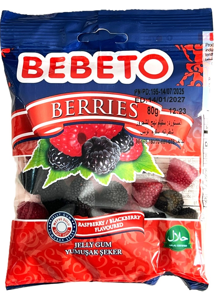 BERRIES 80GR