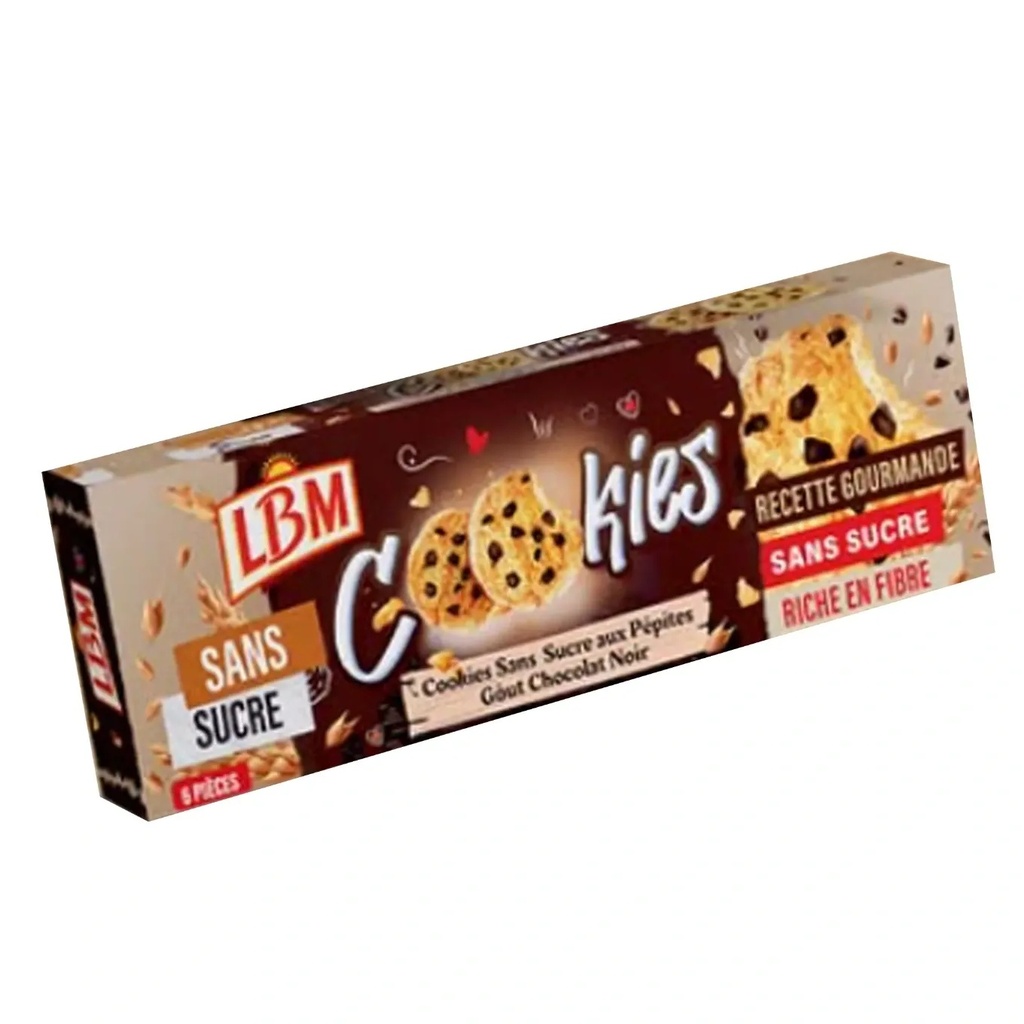 COOKIES SANS SUCRE AUX PEPITES NOIR