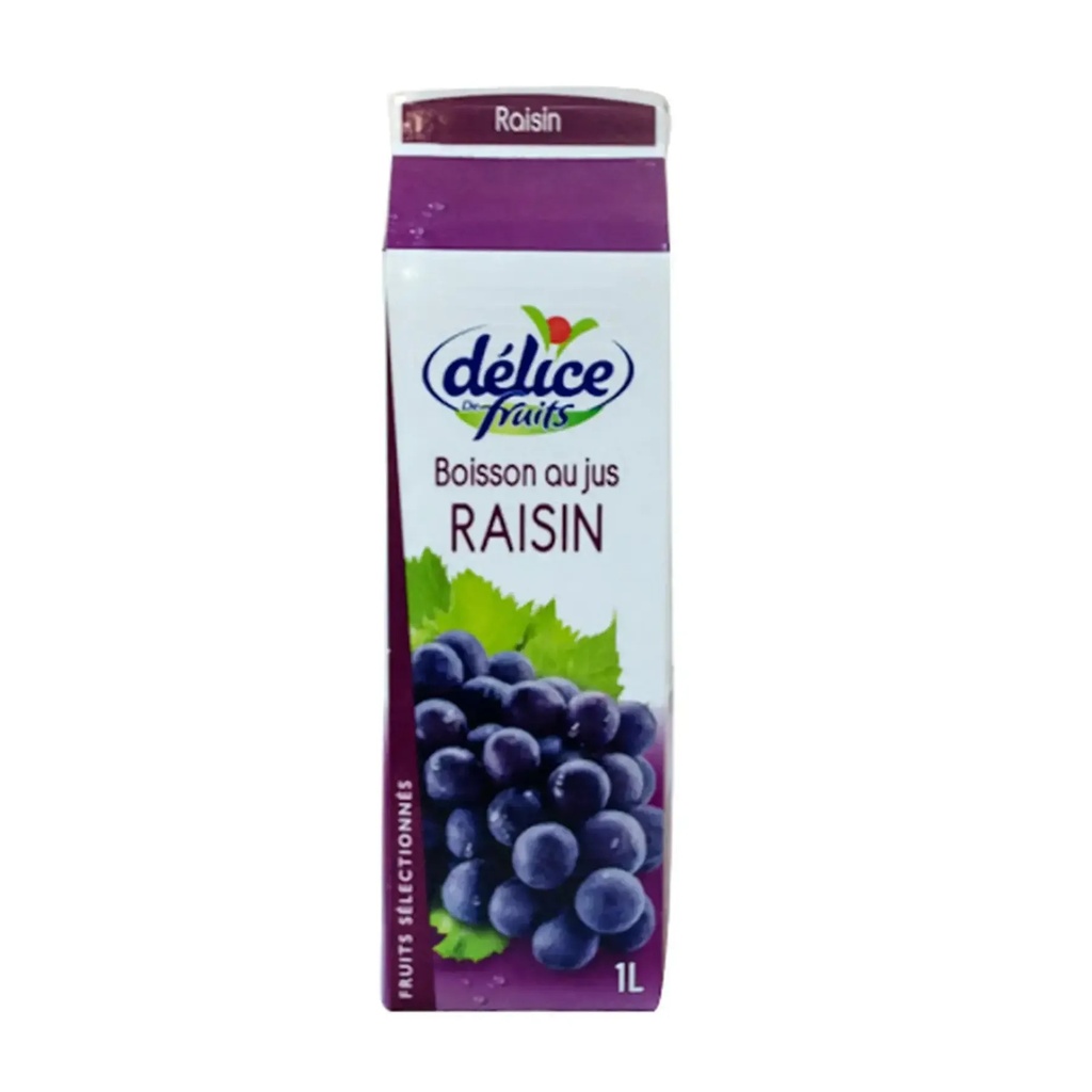 JUS DELICE RAISIN 1L
