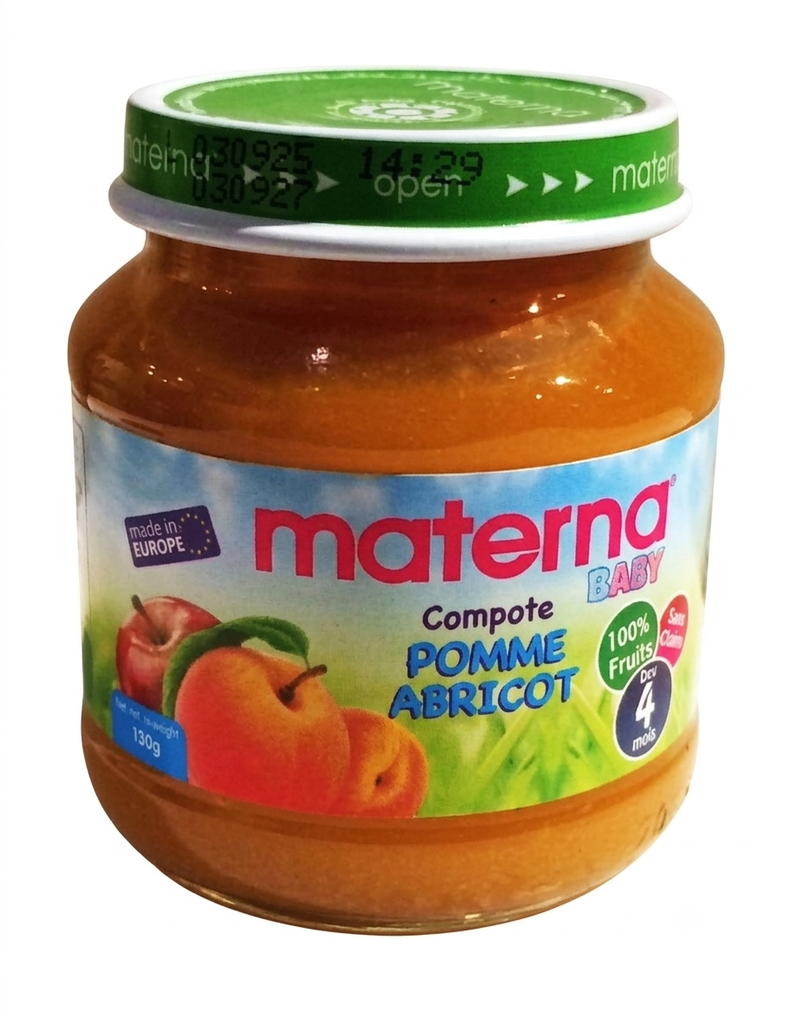 COMPOTE MATERNA POMME ABRICOT