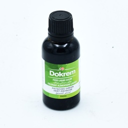 [30055-30ML] [30055-30ML] COLORANT LIQUIDE VERT PISTACHE 30CC DOKREM